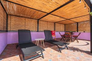 Bungalow ideal para parejas con alberca privada y jardín pet friendly