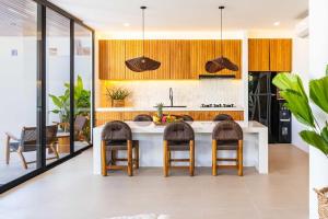 Designer 3BR Villa with Rooftop Terrace & Pool