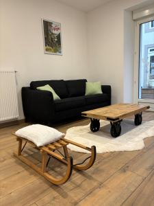 Appartement centre ville avec jardin