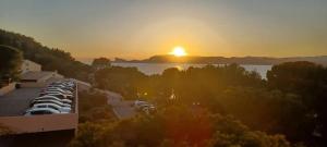 Cozy studio avec balcon à Saint-Cyr-sur-Mer