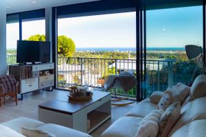 Family villa for 8 people with sea view