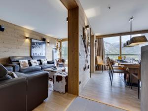 Appartement dernier étage Tignes Le Lac, 5 pièces, 8-10 pers, balcon sud, TV BOSE - FR-1-641-81