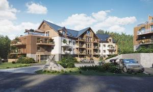 Apartament widokowy "ROCCA VIEW" STONE HILL RESORT z basenem i saunami