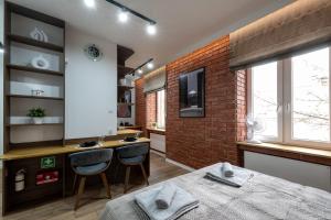 Brick Loft Studio - Stylowy apartament dla dwojga by FengShui4u - blisko Księżego Młyna