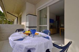 Two-level flat for groups in Lignano