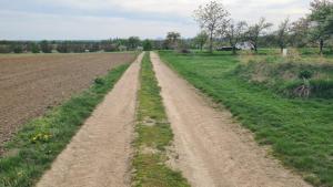 Zahrada na cyklostezce Ketkovice - Karavanové stání- only space for caravan and motorhome