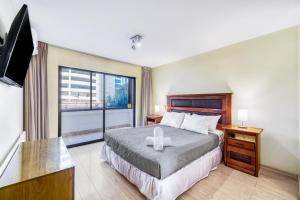 Central Providencia Apartment 2D, AC And Wifi