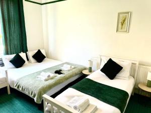 Chic victorian 1 bed flat - sleeps 4 - free parking - pet friendly