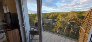 Apartament Sosnowy Las Widok na morze
