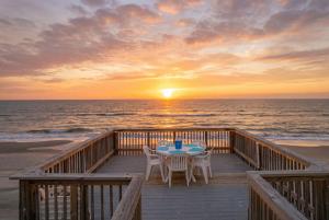 Oceanfront Gem w Pool and Spas GameRm Dune Walkover