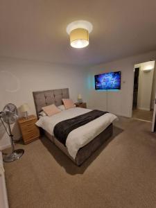 Riverthames view Canary wharf apartment
