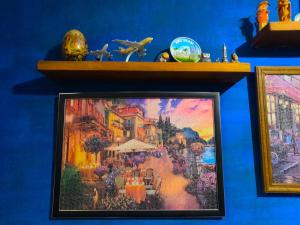 Cómoda habitación para descanso, La casa del artista