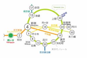 Shibuya Ward, 3 bedrooms, 15 minutes to Shinjuku Station by foot and subway 貸切一軒家9名様 新宿駅から4分の幡ヶ谷駅徒歩11分 渋谷駅直通バス停徒歩1分 ピアノと防音室有
