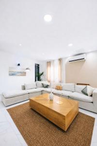 Modern villa with pool near the beach