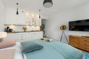 Holiday studio near the beach, pool, sauna