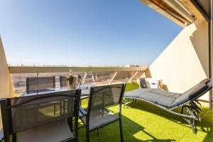 Paloma Héliopolis fully Renovated studio with terrace and parking