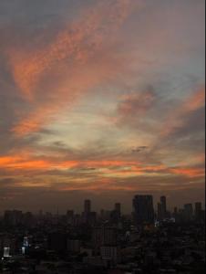 Condo in Cubao, Sunset & City Lights Chasing