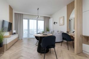 Eleganckie Studio w Katowicach z Dostępem do Siłowni, Sauny oraz Sali Zabaw by Noclegi Renters