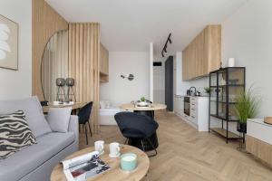 Eleganckie Studio w Katowicach z Dostępem do Siłowni, Sauny oraz Sali Zabaw by Noclegi Renters