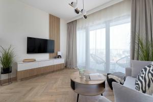 Eleganckie Studio w Katowicach z Dostępem do Siłowni, Sauny oraz Sali Zabaw by Noclegi Renters