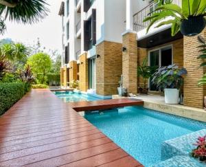 Vimanlay 84m style balinais - 2 chambres - plage, piscines
