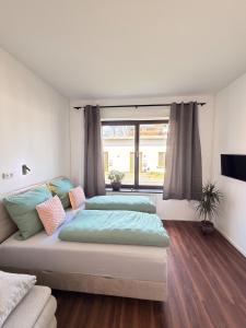 Fewo Mia - Zentrale CityWohnung - 4 Schlafmöglichkeiten - Küche - Ideal für Familien Offen