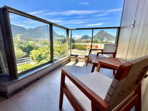 Studio Leblon - Vista Cristo, novo, piscina e gym