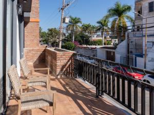 Sunset Rooftop Pool Near the Beach