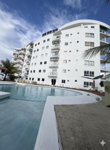An apartment with ocean views