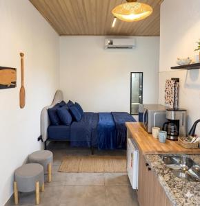 Onda Studios & Pousada - Ar condicionado e Cozinha Praia da Enseada Bertioga