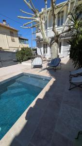 Maison familiale avec grand jardin, 2min de la mer