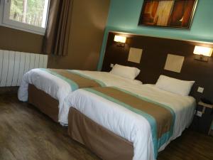 Hotels Hotel ARBOR - Les Hunaudieres - Le Mans Sud - Mulsanne : Chambre Lits Jumeaux