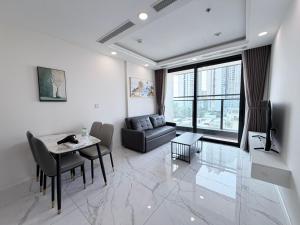 Luminous Skyline Apartment