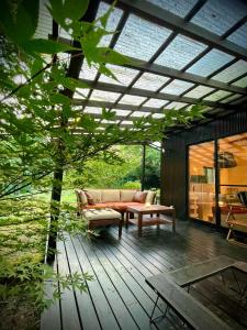 いすみ川を竹林越しに見下ろす ぐぼうiori離れHOTORI