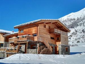 4 stern ferienhaus Chalet Ciamarella Lanslevillard Frankreich