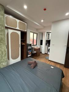 BOHO Văn Miếu - Cozy Studio with LIFT, Netflix, washer anđ dryer