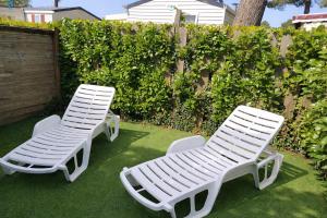 Mobile Home LUXE Le Taos 2 Salles deau Terrasse Fermée 40m2