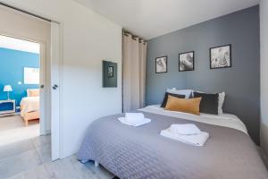 Villa contemporaine avec spa, océan & forêt à pied