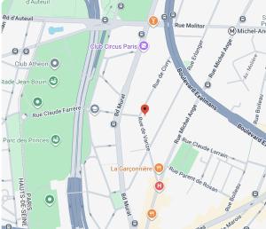 New Modern Studio Paris 16 Near Boulogne, Roland Garros, Metro, Eiffel tower, Parc des princes