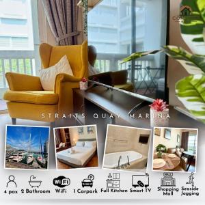 Straits Quay By The Marina 1BR Family Suite