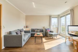 Ferienwohnung "Traumblick Haffkrug" mit 2 Dachterrassen