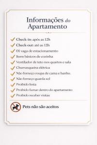 Apartamento pé na areia