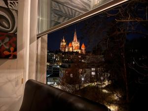 Luxury Duplex with Rooftop, View of Lausanne Cathedral