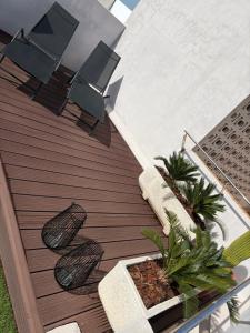 Apartamento a 100 metros de la playa con grande terraza y vistas al mar