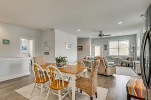 Deck and Games! Pet-Friendly Oak Island Home