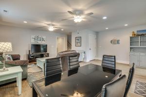 Deck and Games! Pet-Friendly Oak Island Home