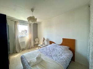 Agréable T2, Île de Nantes, 4 personnes, balcon sud-ouest, proche centre-tram