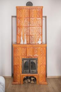 Authenticity and coziness fireplace, balcony, station