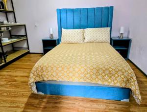 Suite Azul 3 personas comoda y equipada