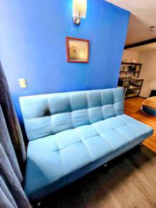 Suite Azul 3 personas comoda y equipada